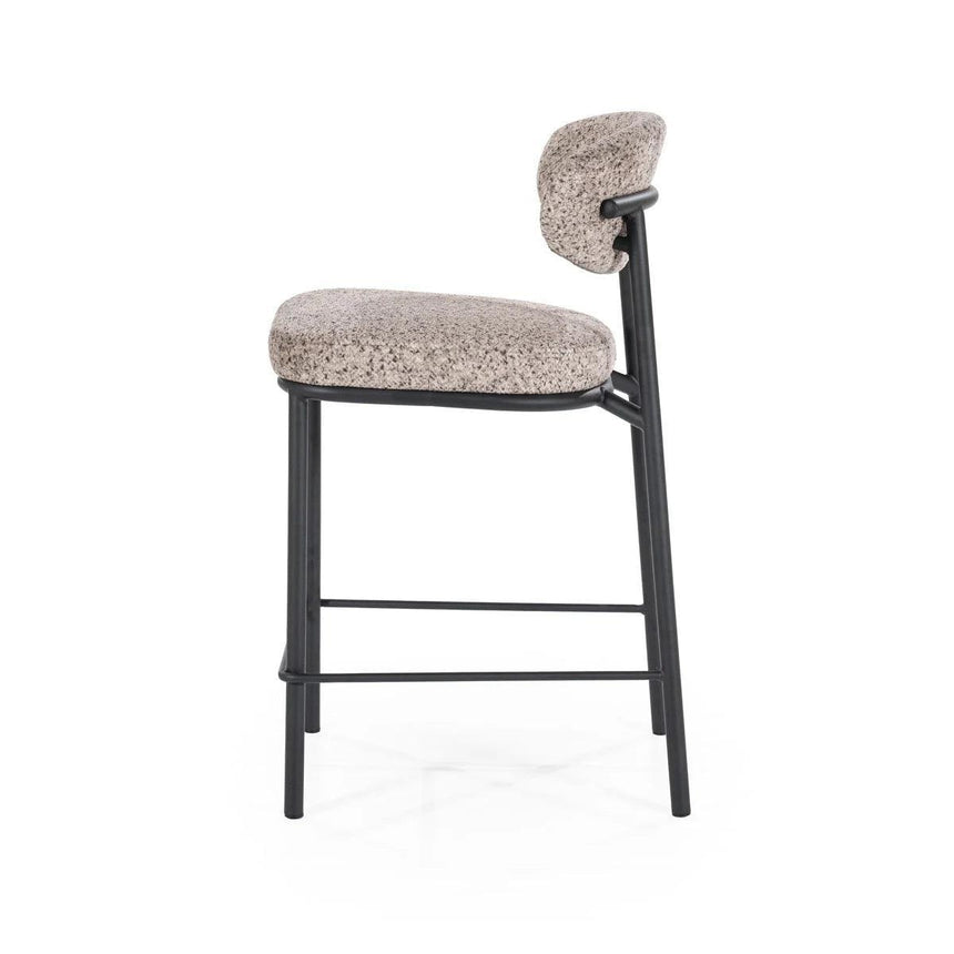 Jari fabric bar stool