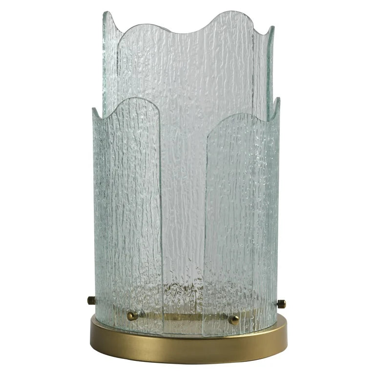 Danila üveg gyertyatartó Ø24