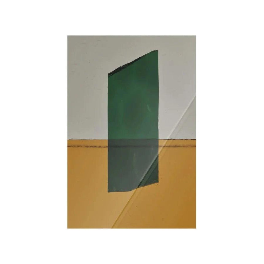 Geen Mosgroen design wall mural