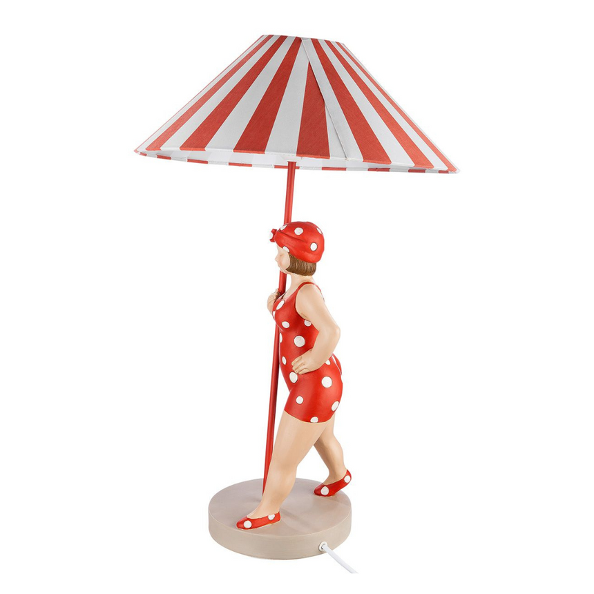 Mermaid műgyanta asztali lámpa