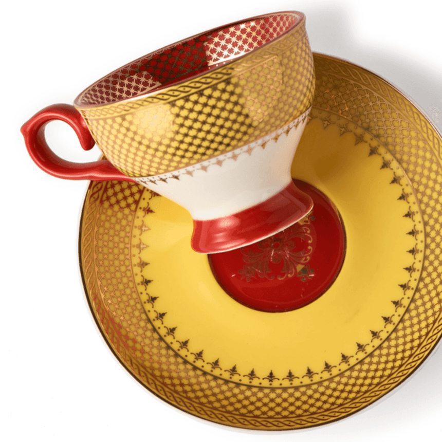 Grandma porcelán kávécsésze szettben