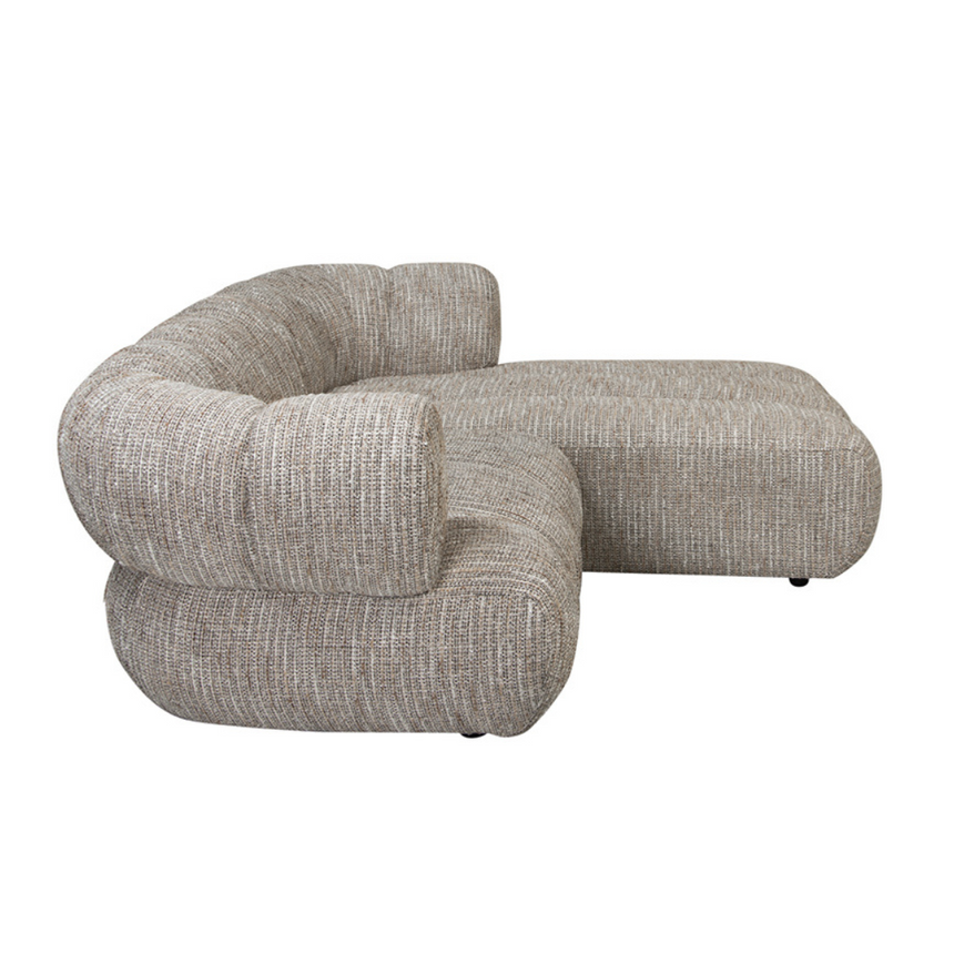 New York 2.5 személyes szövet sarokkanapé