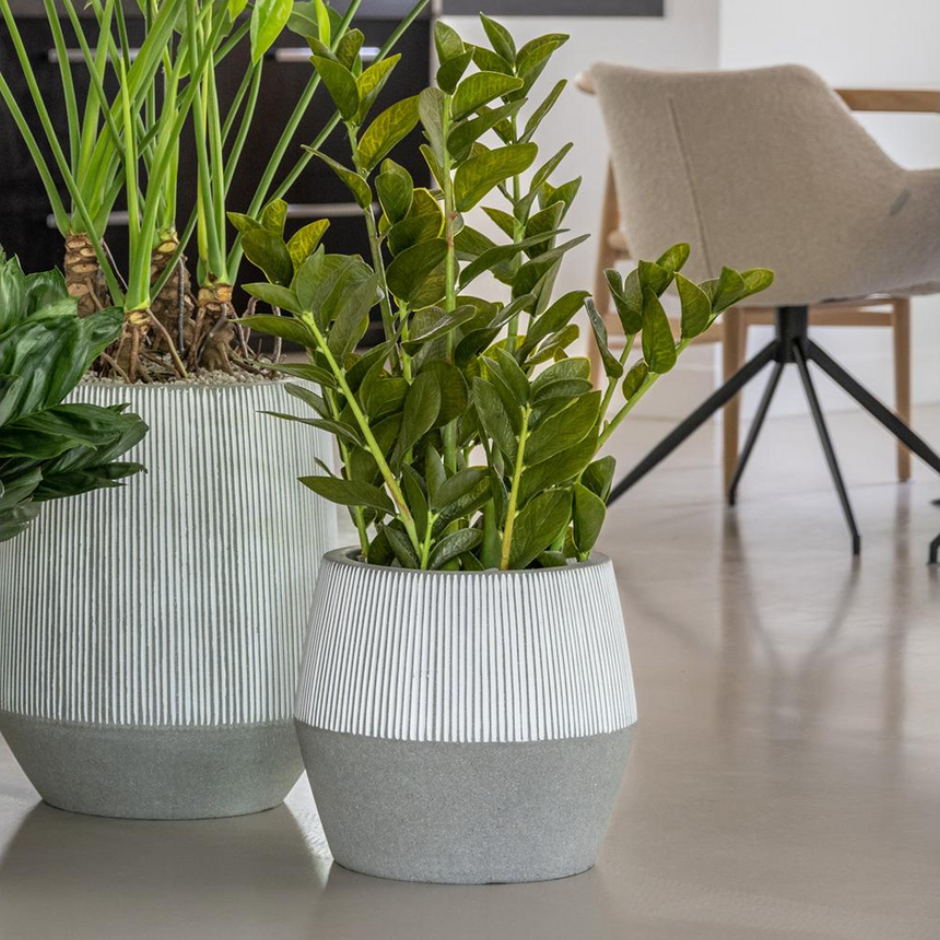 Harley stone flower pot Ø36