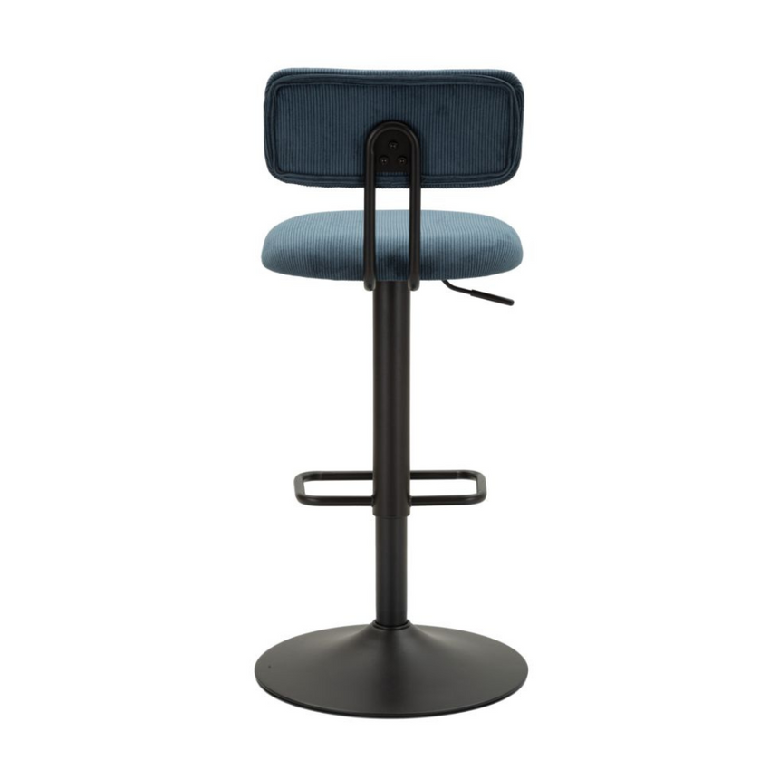 Light kordbársony bárszék szettben