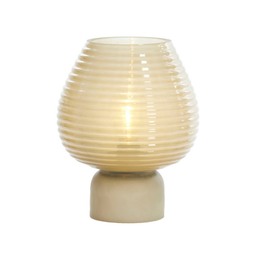 Alenna üveg asztali lámpa Ø18