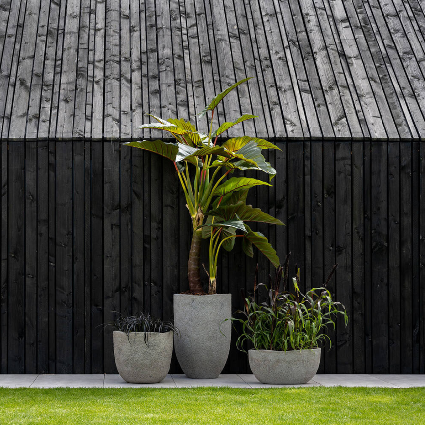 Mt. Hayes stone planter Ø38