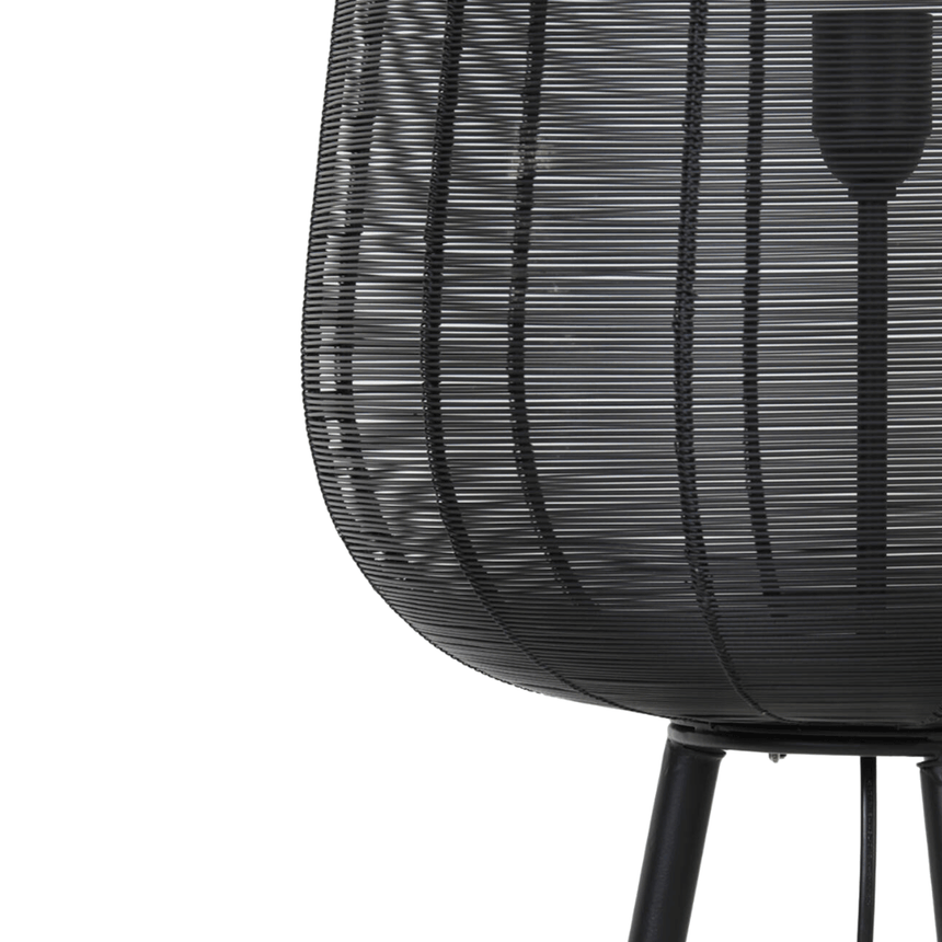 Adeta metal floor lamp Ø37x147