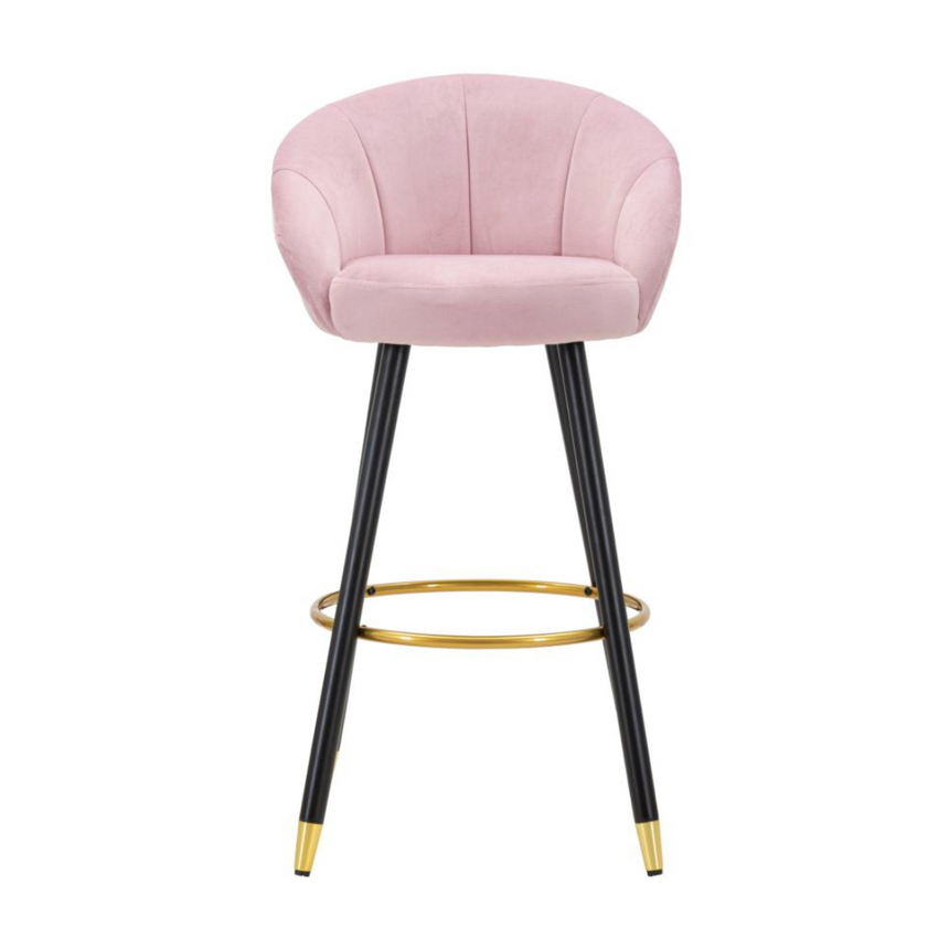 Prague bársony bárszék