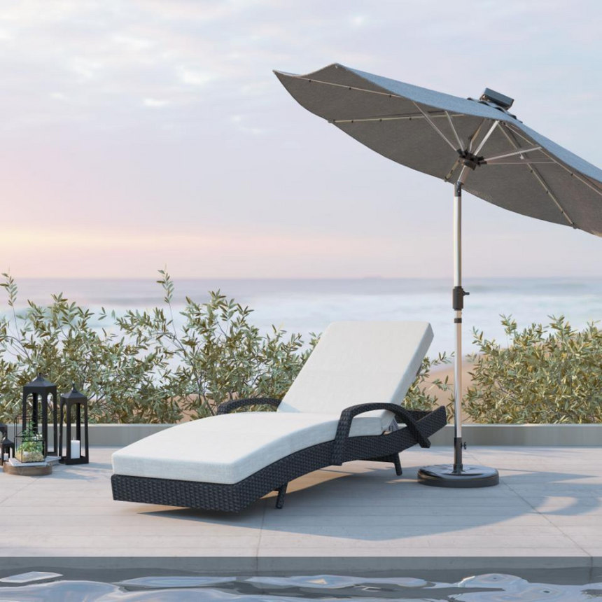 Redondo fabric sun lounger