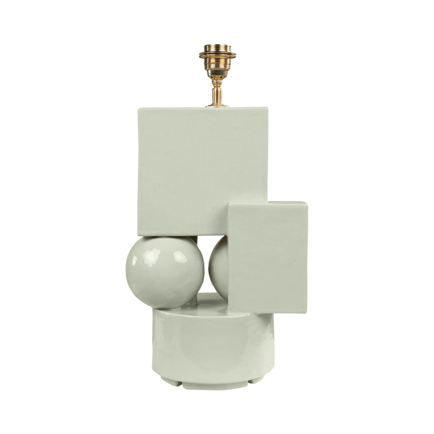 Vector agyag asztali lámpatalp