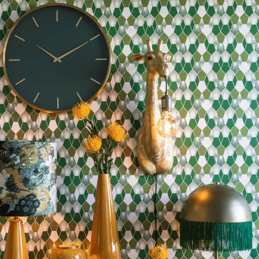 Giraffe resin wall lamp