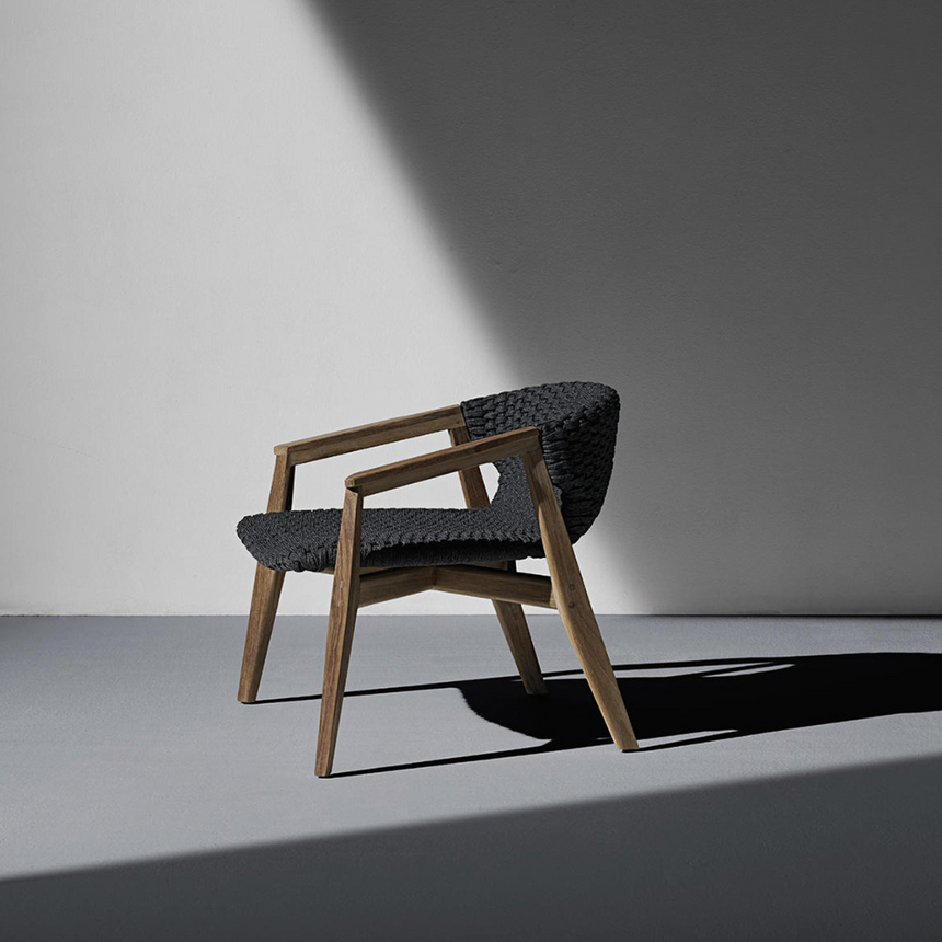 Knit Lounge kerti fotel