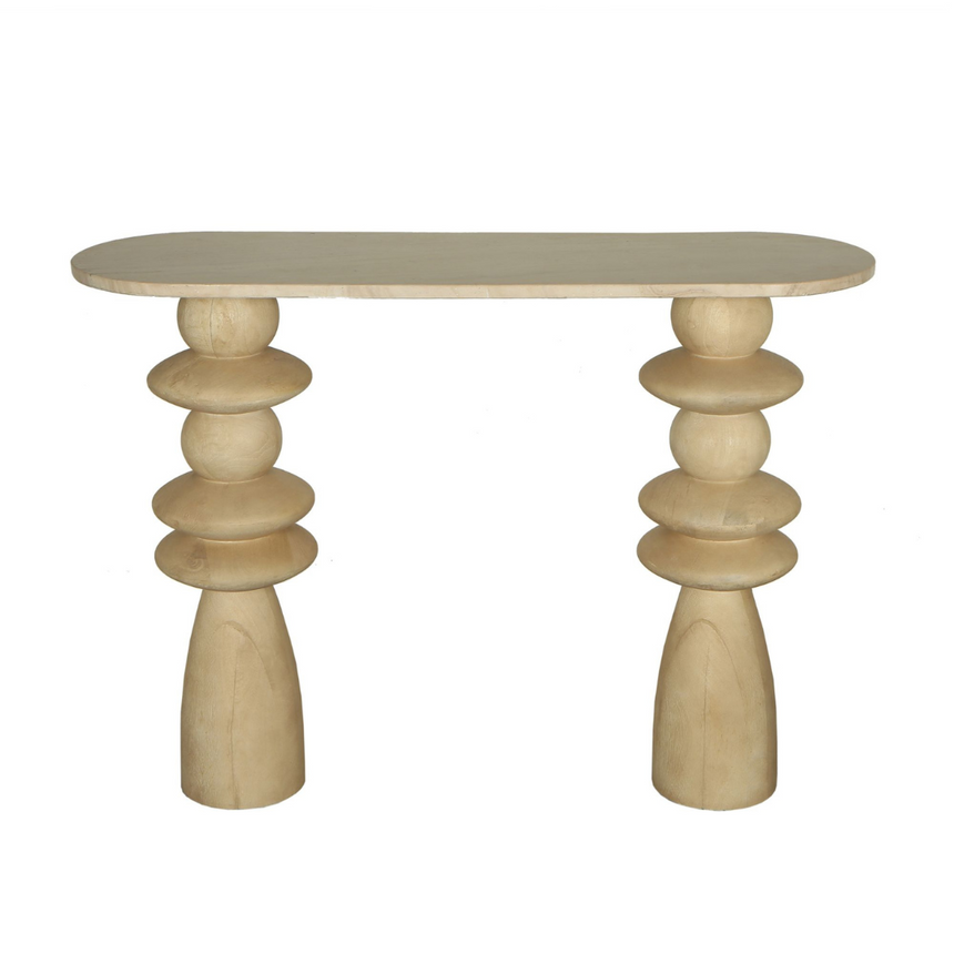 Noa wooden bedside table