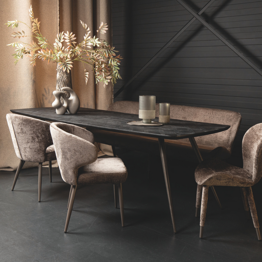 Noa wooden bedside table