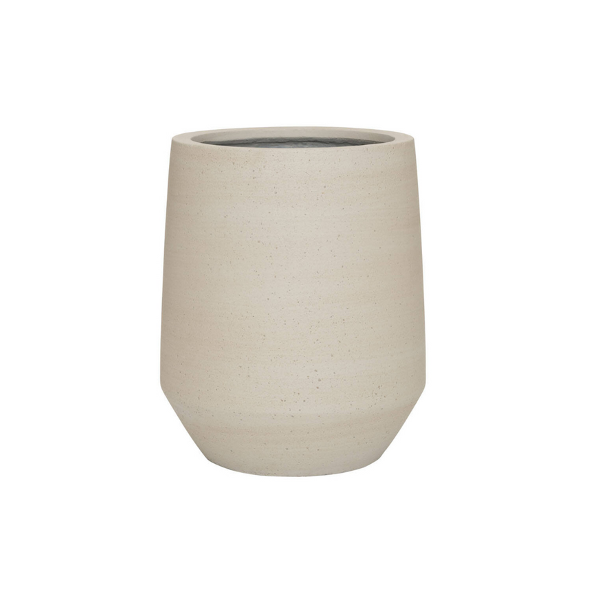 Harith High stone flower pot Ø40
