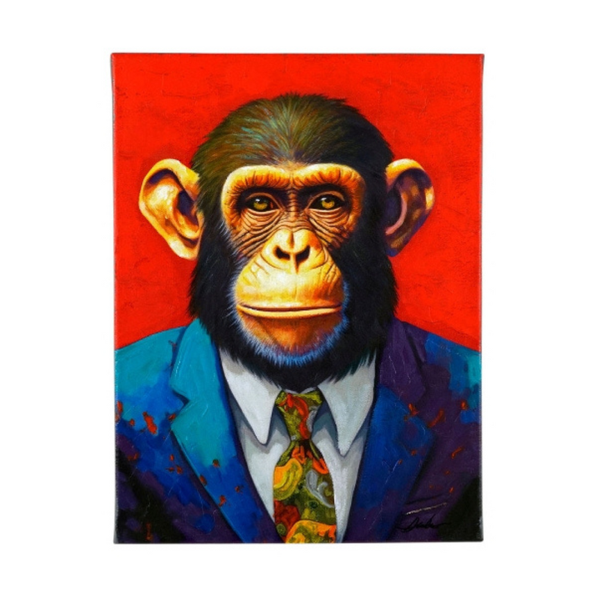 Business Monkey vászon falikép