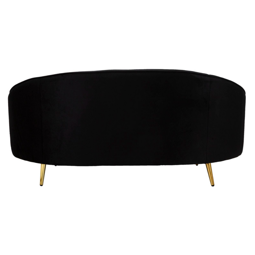 Oslo 2-seater velvet sofa