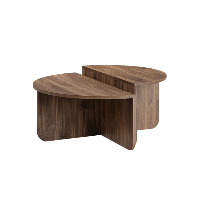 Elias fa dohányzóasztal szettben