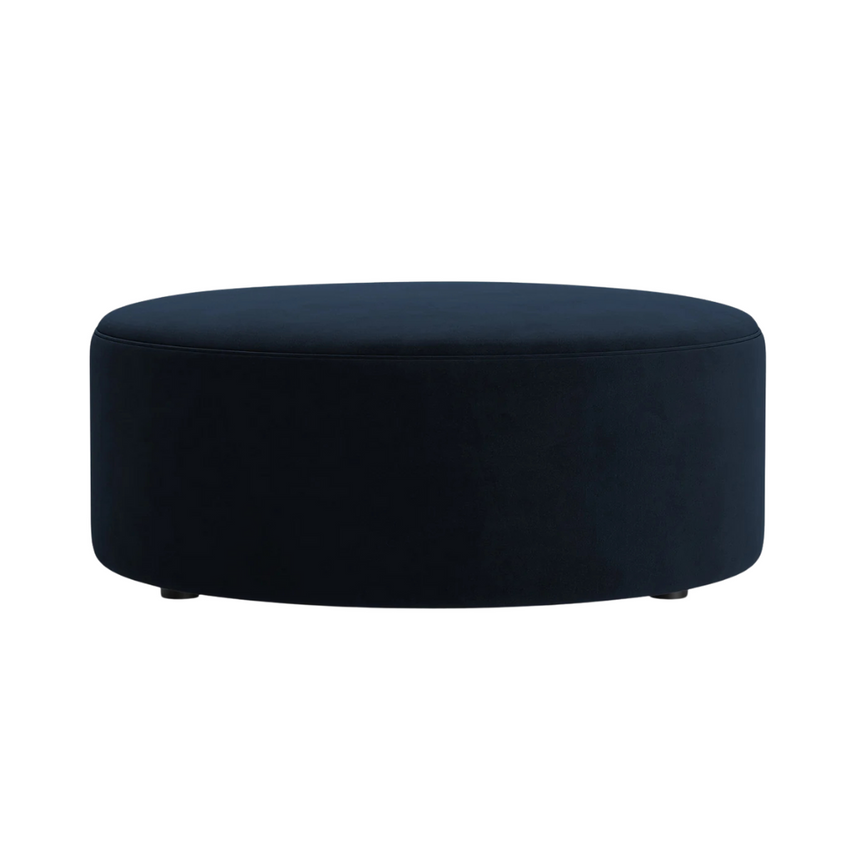 Dia bársony puff Ø90