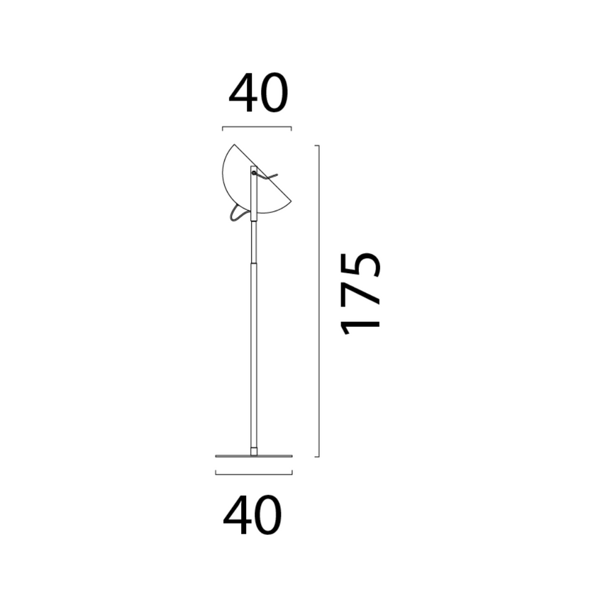 Larino metal floor lamp 175