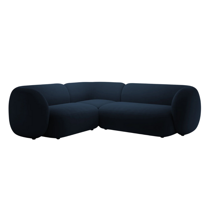 Kate bársony sarokkanapé balos 252x220