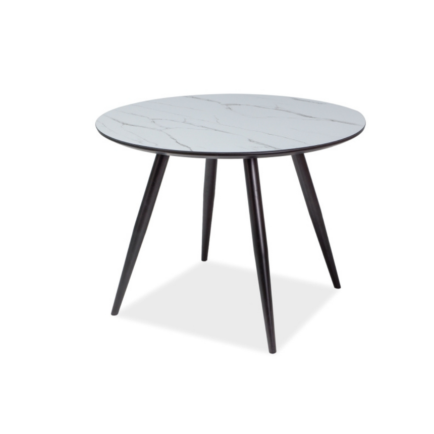 Ideal üveg étkezőasztal