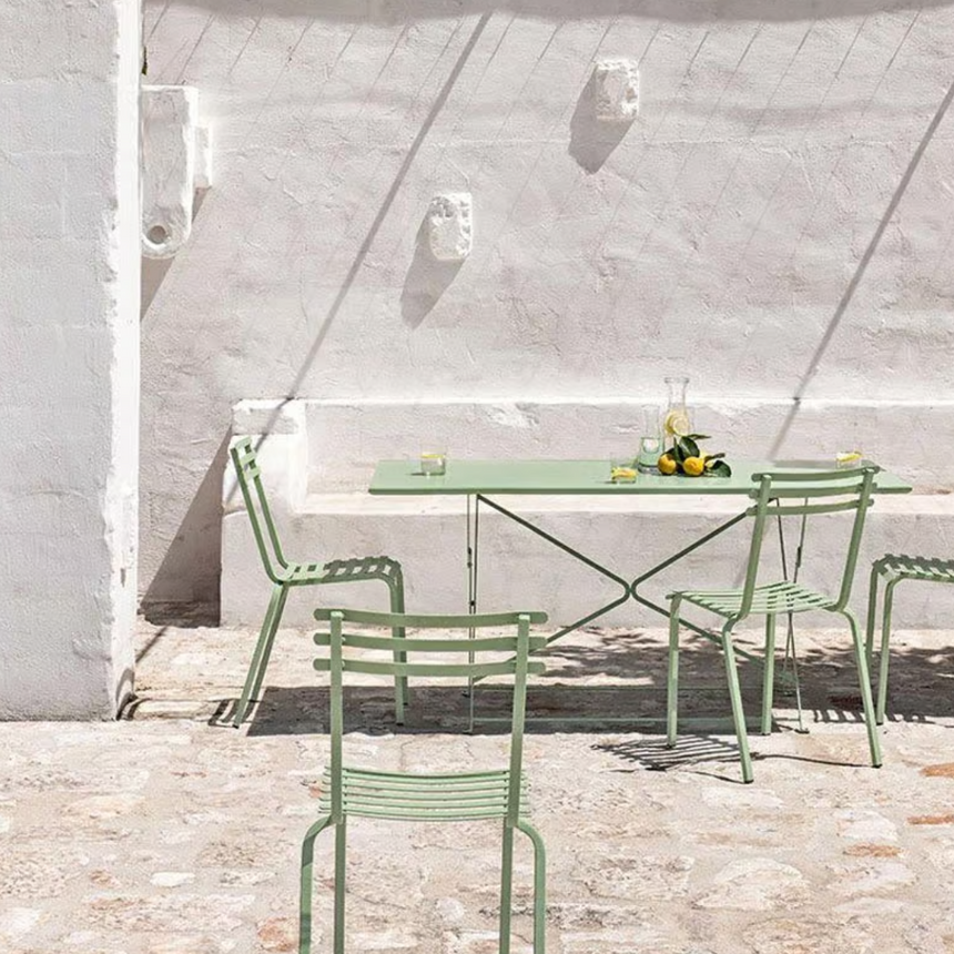 Flower kerti étkezőasztal