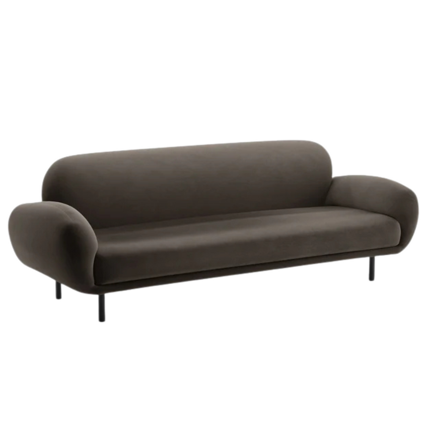 Poppy 3 személyes bársony kanapé