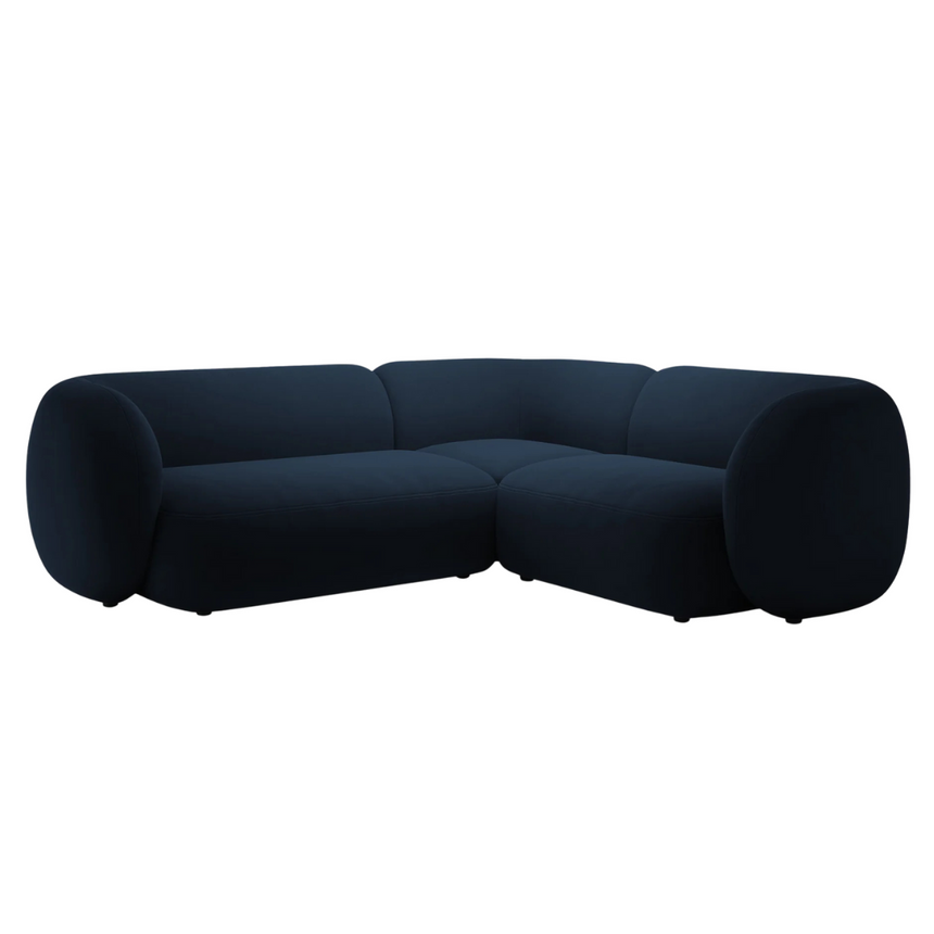 Kate bársony sarokkanapé jobbos 220x252