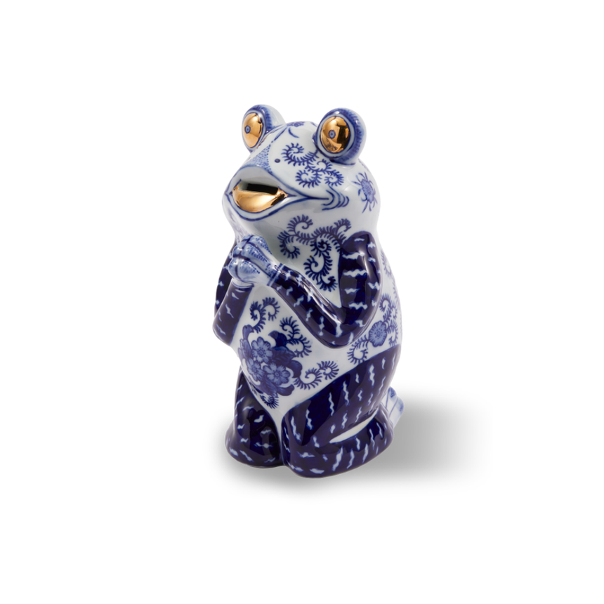 Frog porcelán persely
