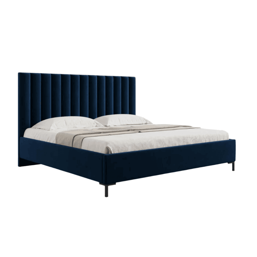 Allison velvet bed frame 160x200