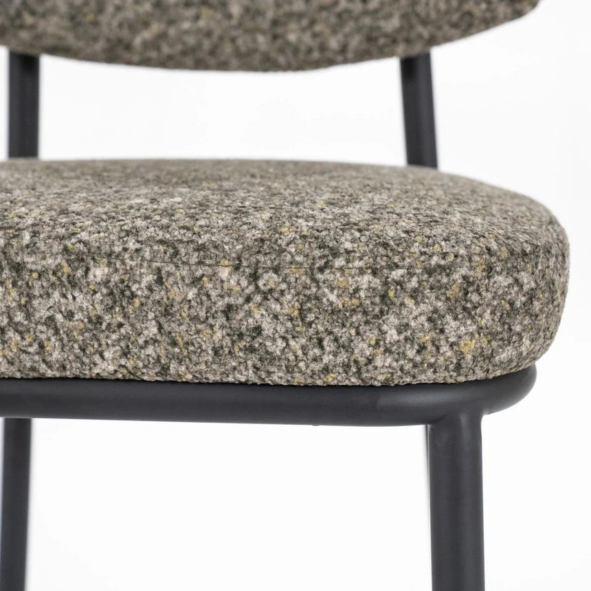 Jari fabric bar stool