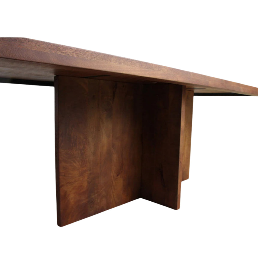 Bullnose Greek Wood Dining Table