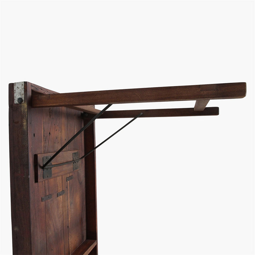 Dining wooden folding table 165x75