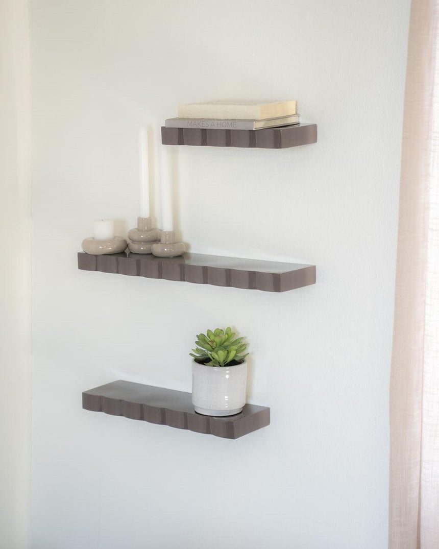 Prinz metal wall shelf set