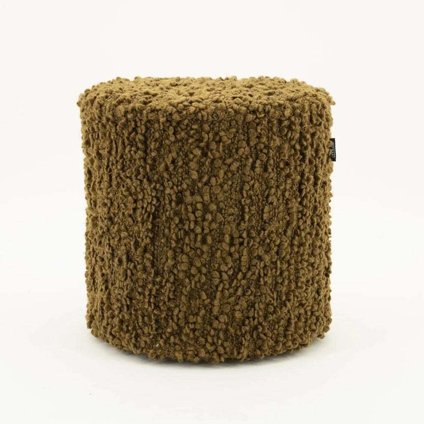 Vista fabric pouf Ø42