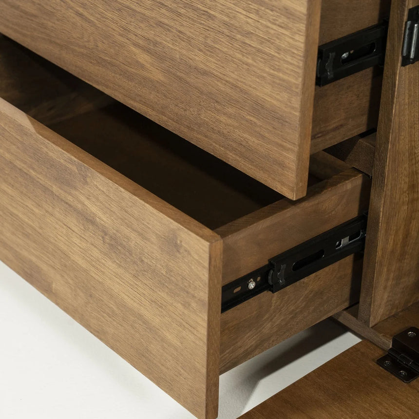 Jimmy 3-door wooden cabinet