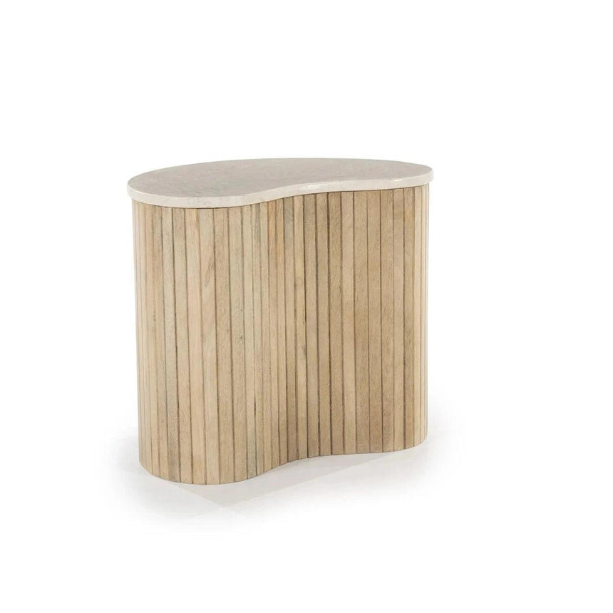 Kira marble side table