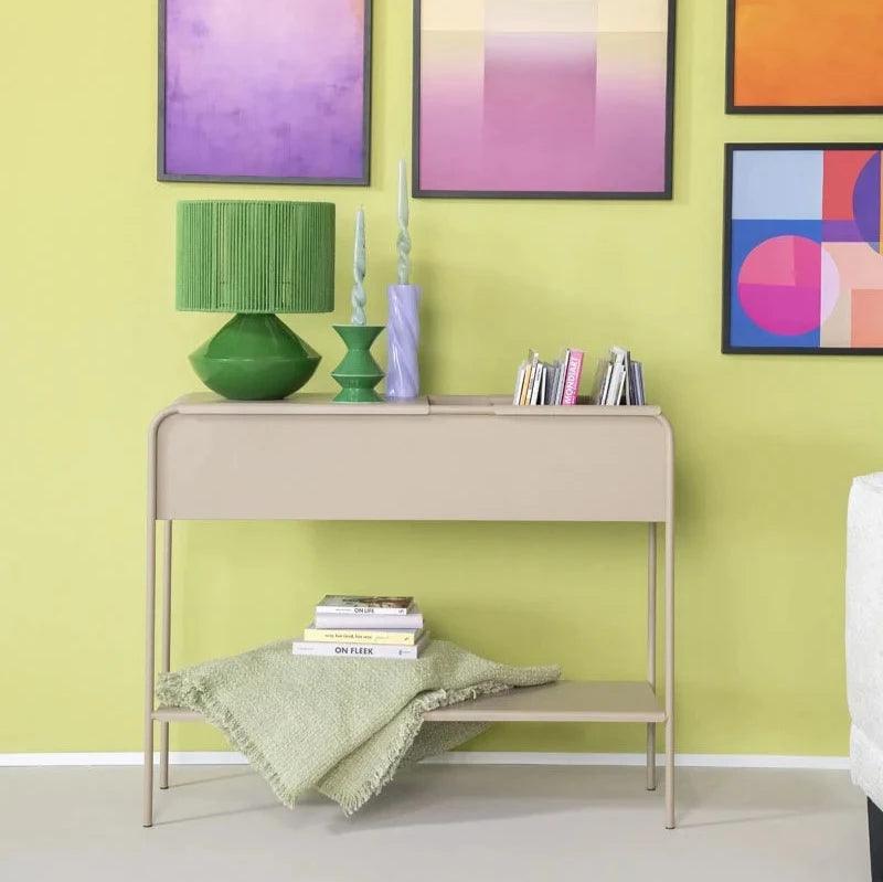 Sera metal console table