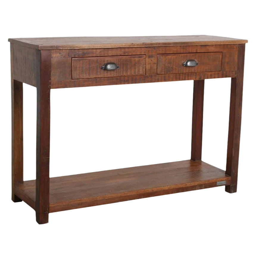 Factory wooden console table