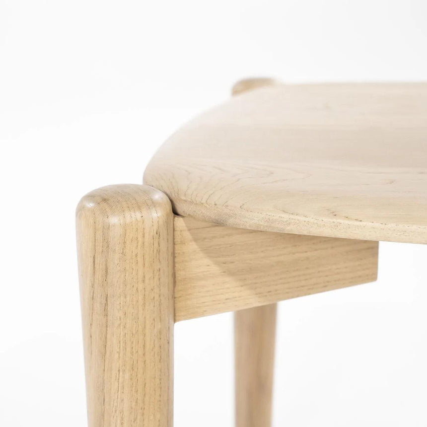 Selbu wooden coffee table 60x60