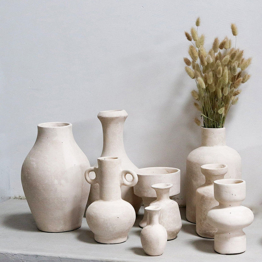 Dausa papier-mâché vase