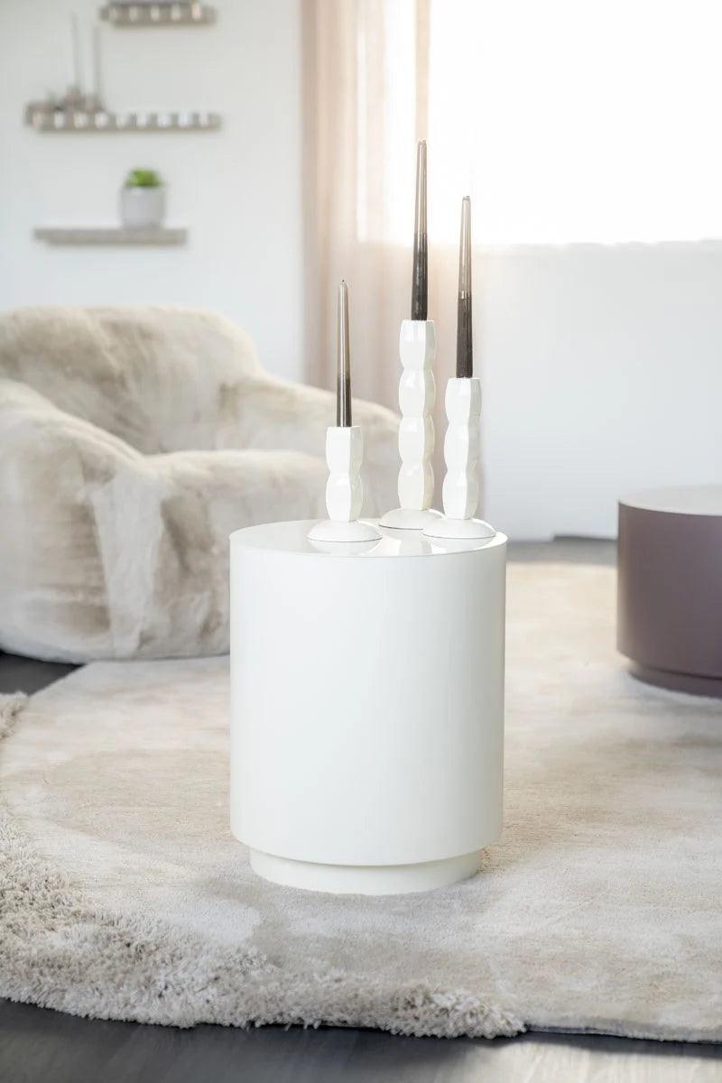 Mesita metal storage table