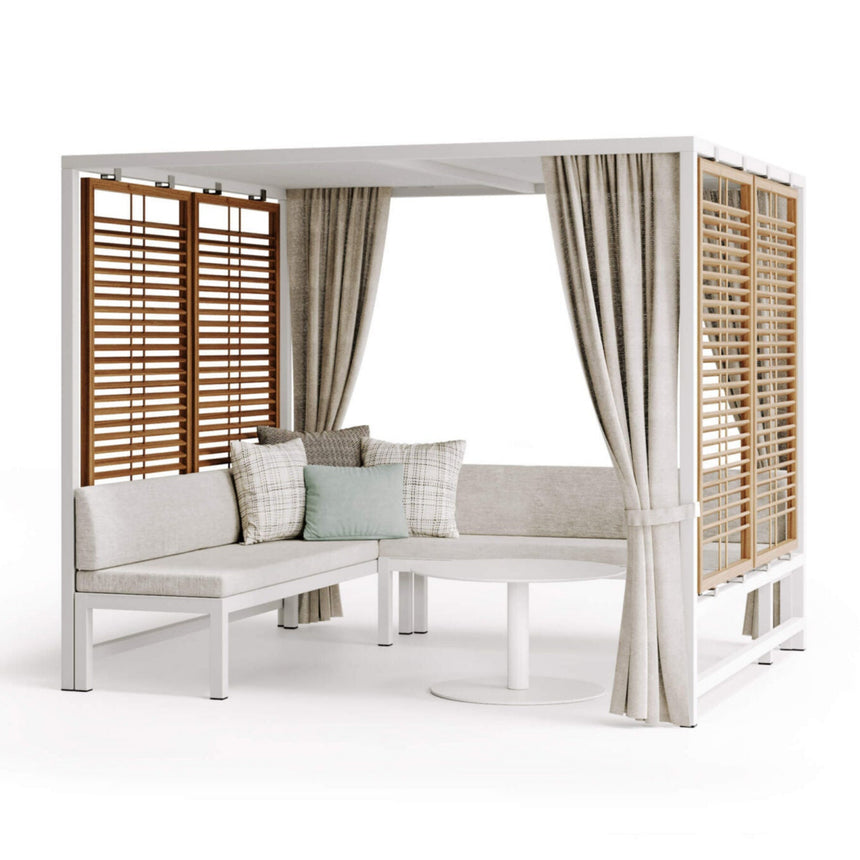 Alcova kerti kanapészett