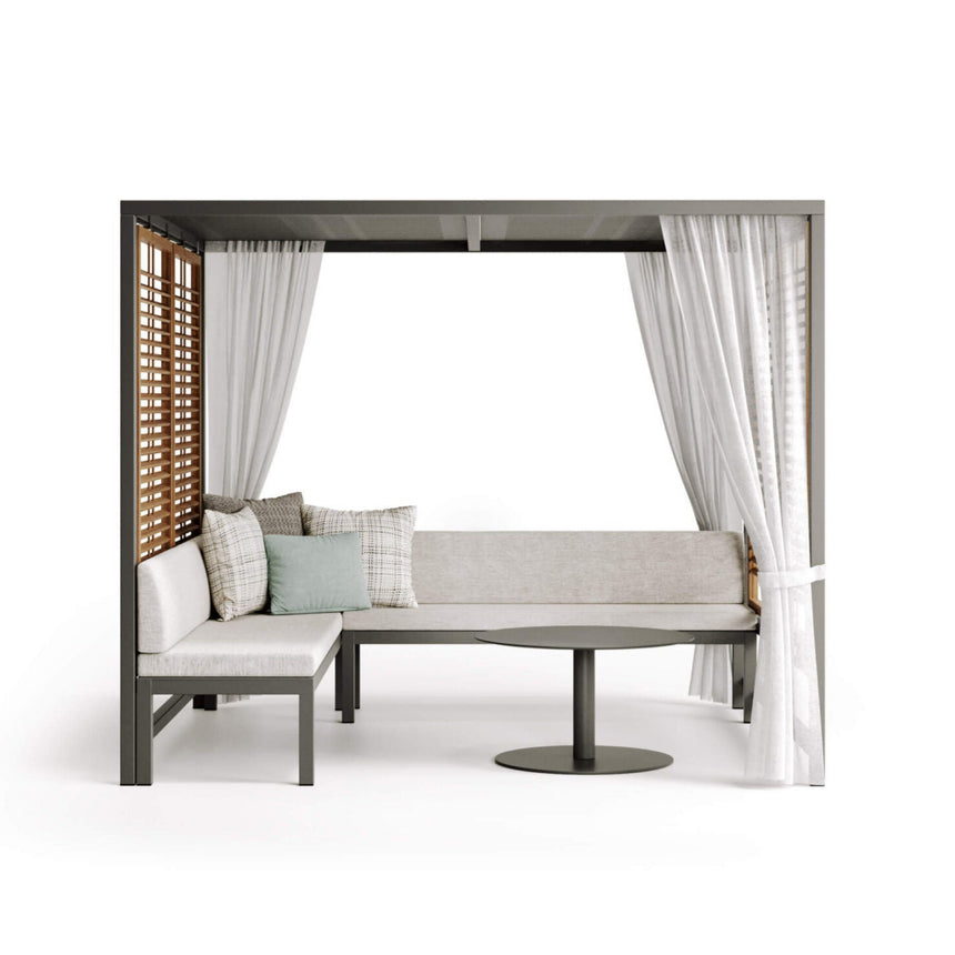 Alcova kerti kanapészett