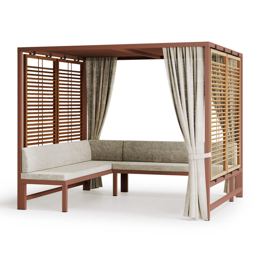 Alcova kerti kanapészett