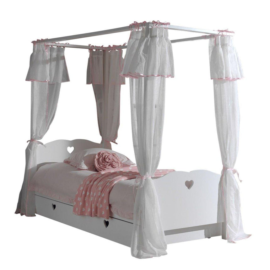 Amori63 canopy wooden children's bed 90x200