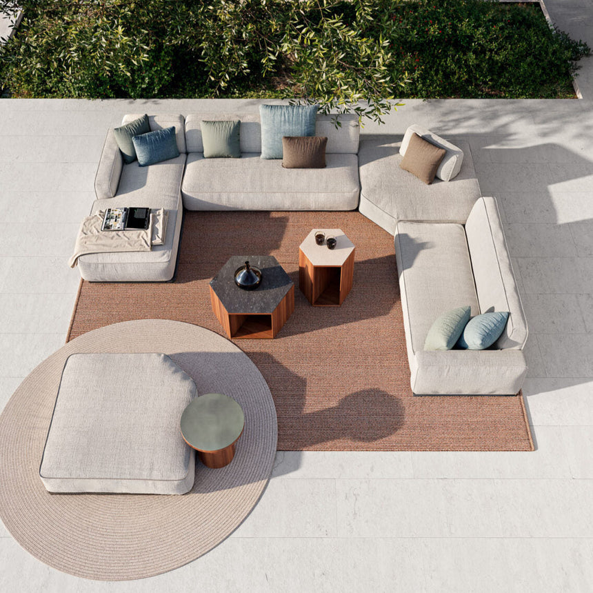 Laguna kerti moduláris kanapé