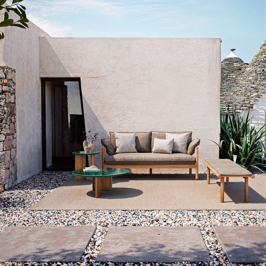 Panama garden bench