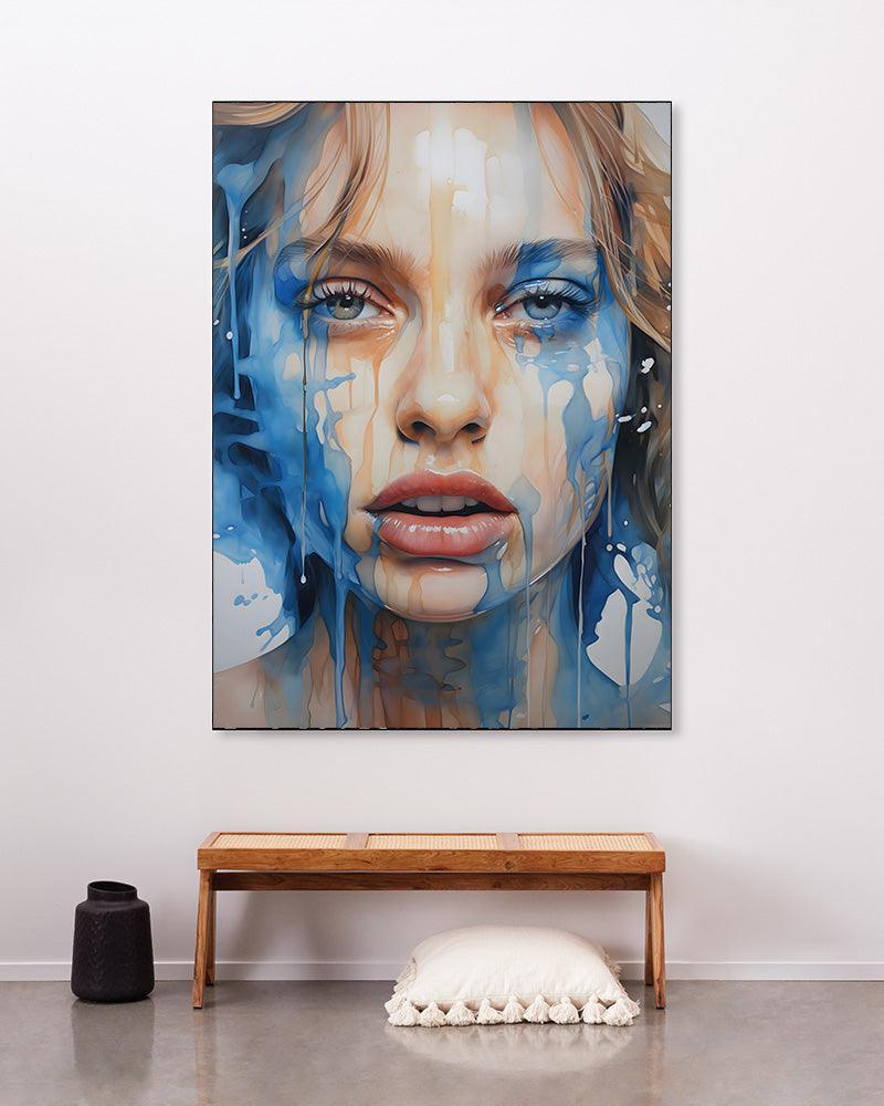 Aqua dizájn vászonkép - Dutch Home